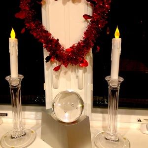 Tiffany candlestick holders